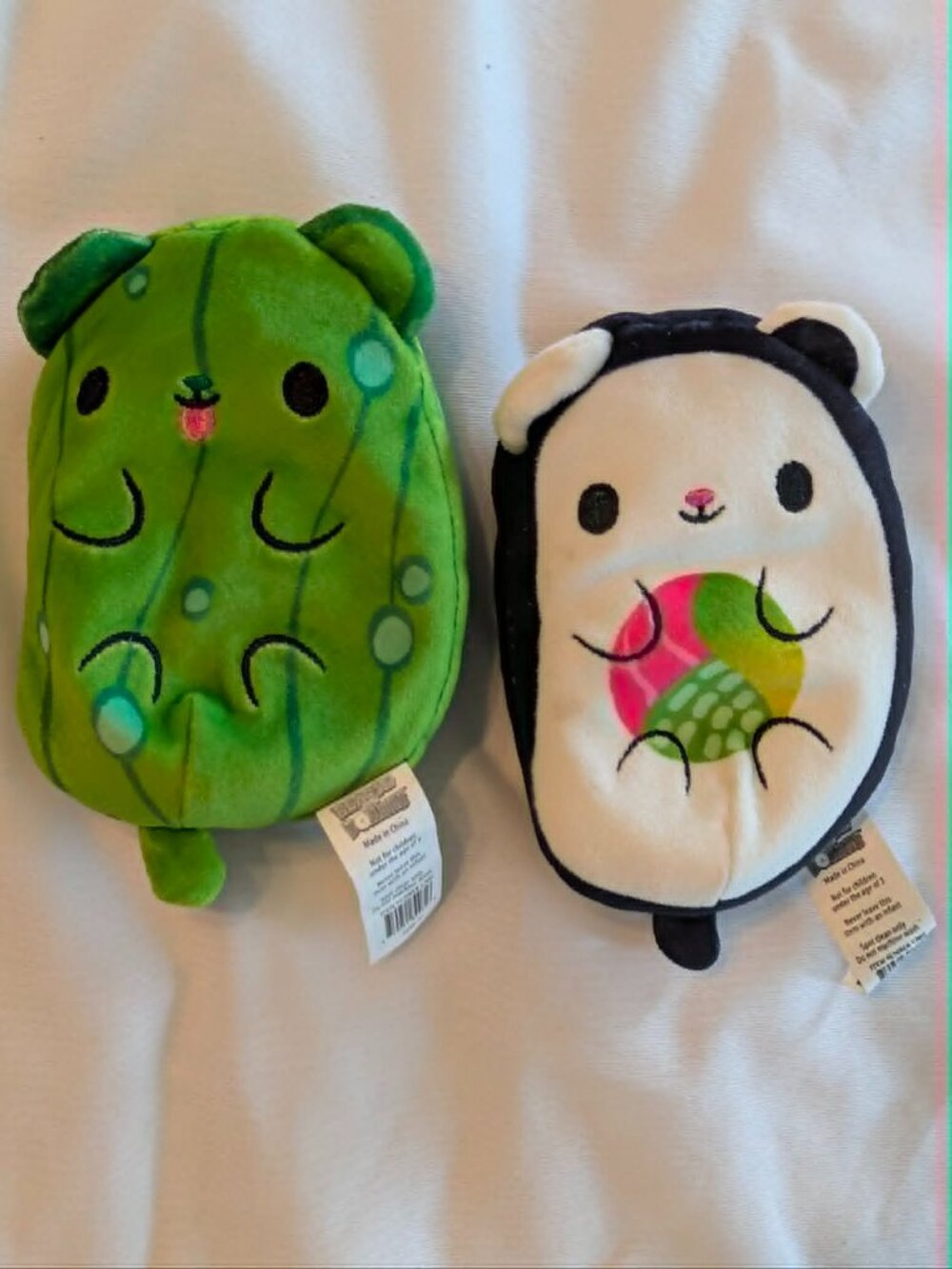 Bears vs Donuts Dill Bear California Sushi Beanbag Plush Set of 2